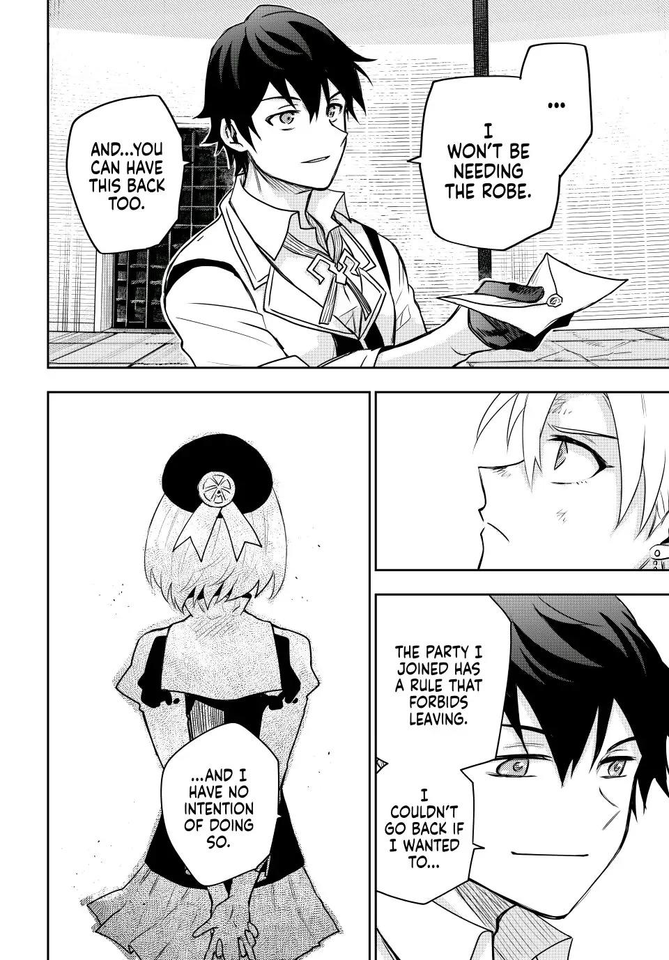 A Court Magician, Who Was Focused On Supportive Magic Because His Allies Were Too Weak, Aims To Become The Strongest After Being Banished chapter 24 page 14