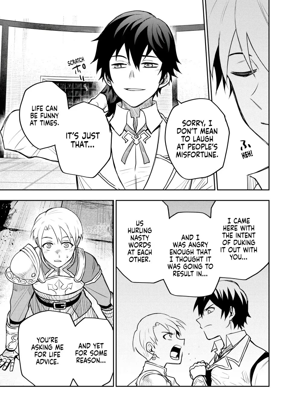 A Court Magician, Who Was Focused On Supportive Magic Because His Allies Were Too Weak, Aims To Become The Strongest After Being Banished chapter 24 page 9