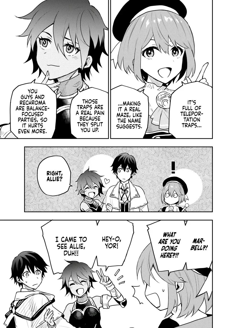 A Court Magician, Who Was Focused On Supportive Magic Because His Allies Were Too Weak, Aims To Become The Strongest After Being Banished chapter 28 page 3