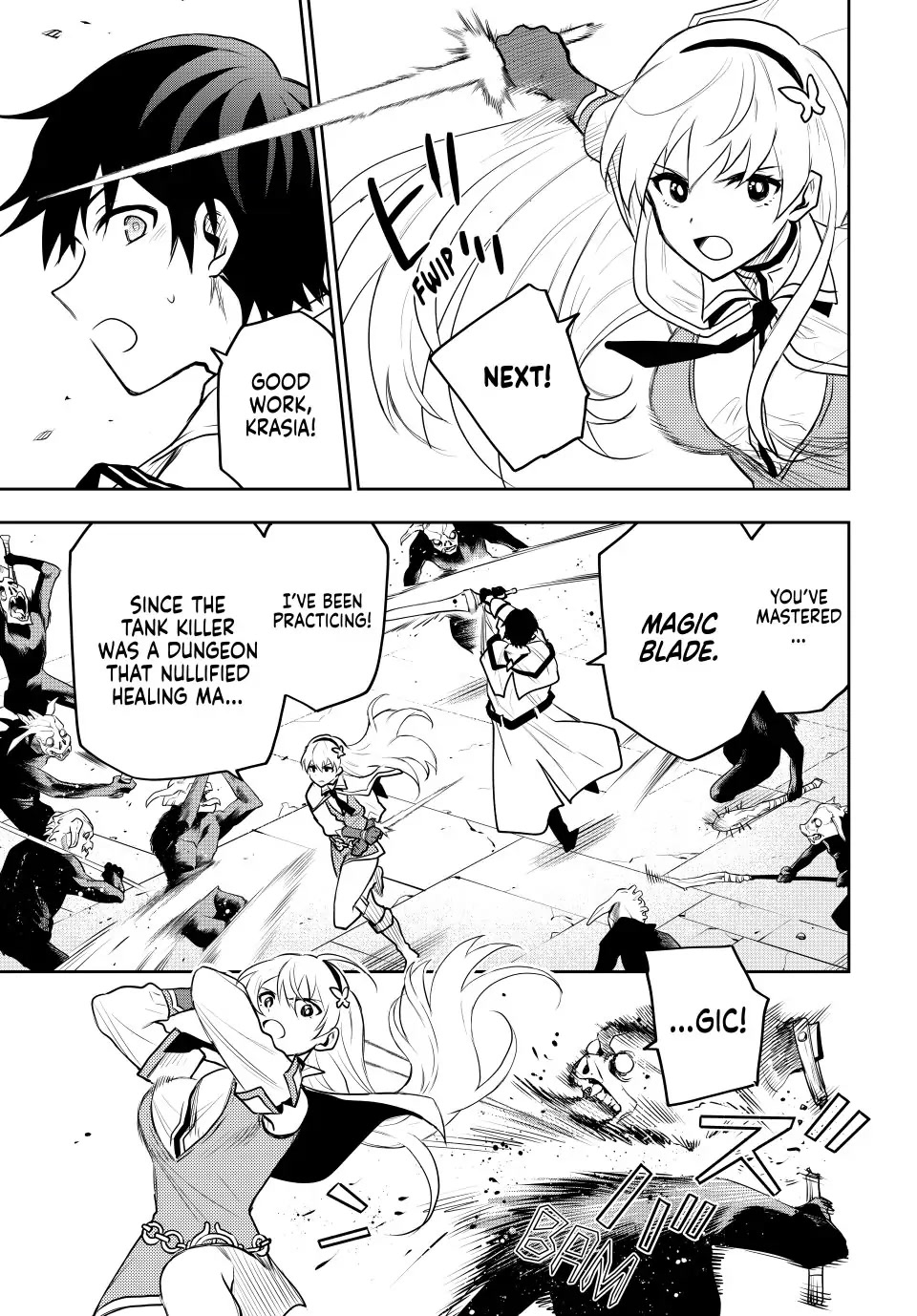 A Court Magician, Who Was Focused On Supportive Magic Because His Allies Were Too Weak, Aims To Become The Strongest After Being Banished chapter 29 page 3