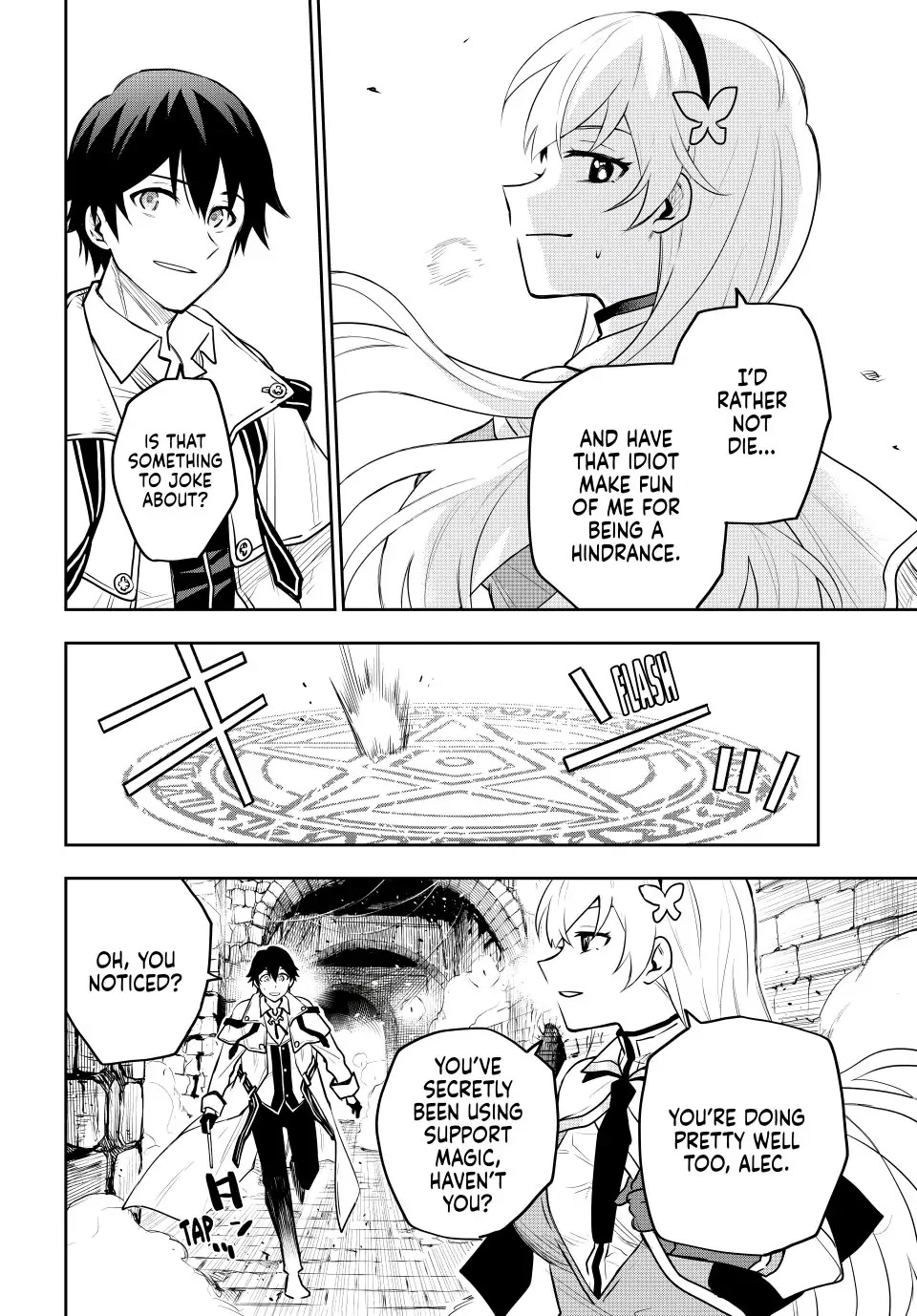 A Court Magician, Who Was Focused On Supportive Magic Because His Allies Were Too Weak, Aims To Become The Strongest After Being Banished chapter 29 page 4