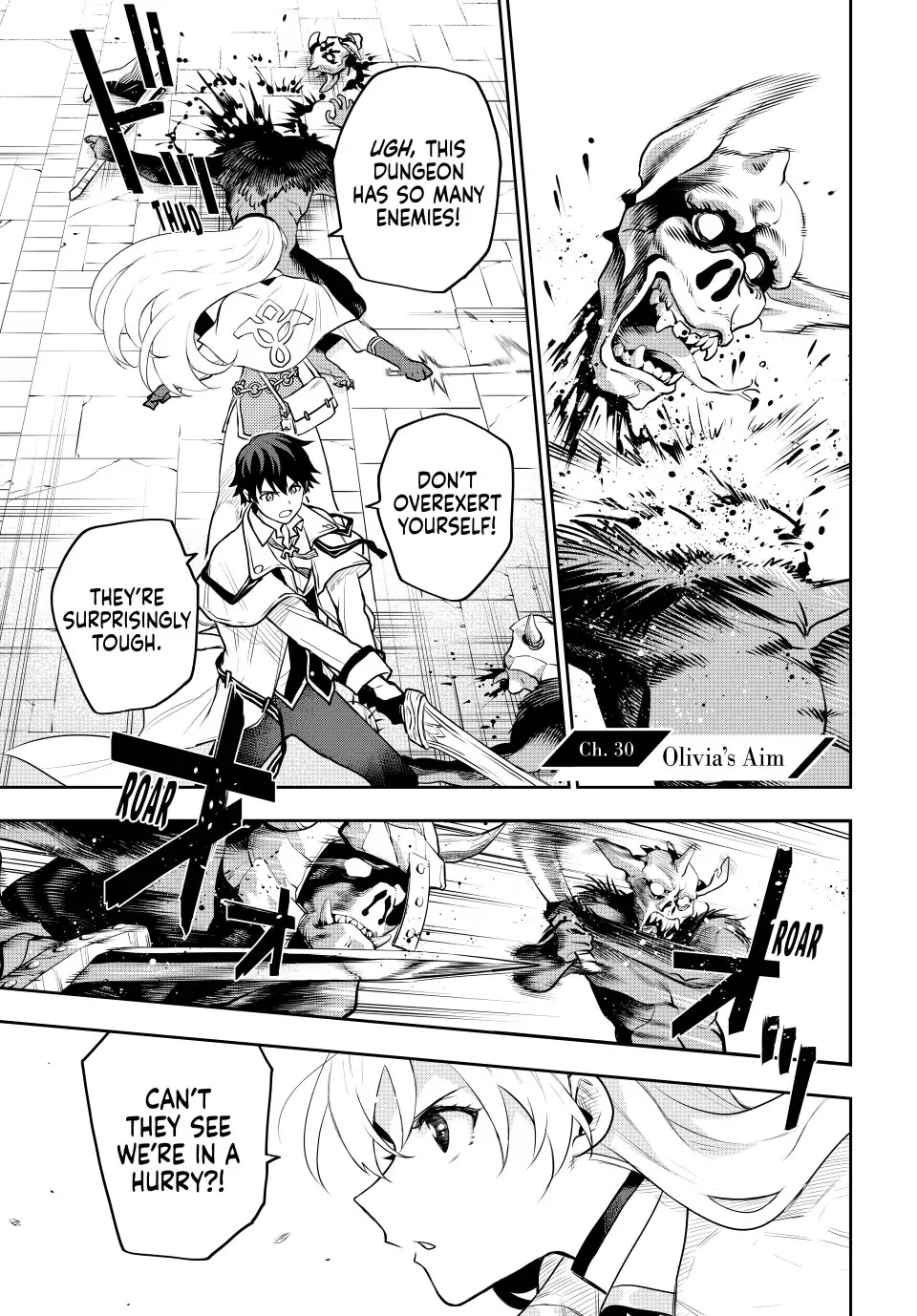 A Court Magician, Who Was Focused On Supportive Magic Because His Allies Were Too Weak, Aims To Become The Strongest After Being Banished chapter 30 page 1