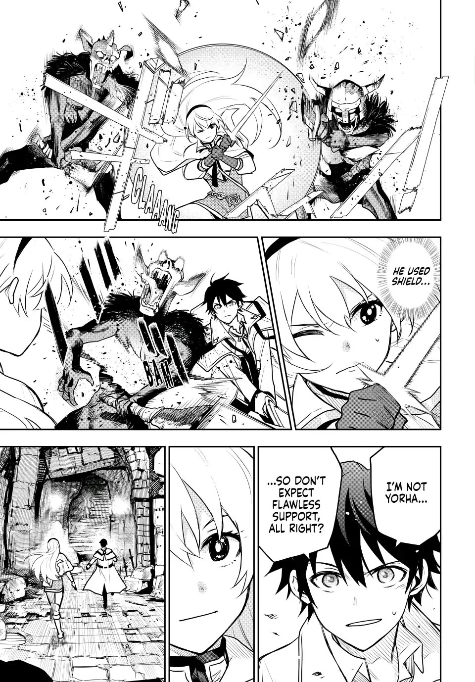 A Court Magician, Who Was Focused On Supportive Magic Because His Allies Were Too Weak, Aims To Become The Strongest After Being Banished chapter 30 page 3