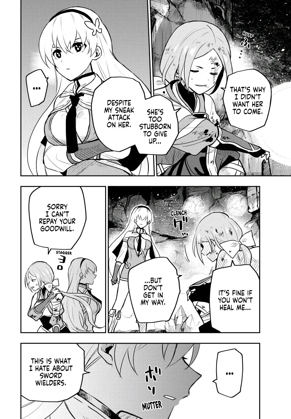 A Court Magician, Who Was Focused On Supportive Magic Because His Allies Were Too Weak, Aims To Become The Strongest After Being Banished chapter 30 page 8