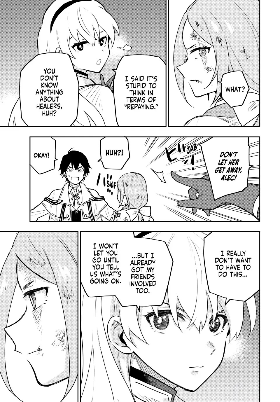 A Court Magician, Who Was Focused On Supportive Magic Because His Allies Were Too Weak, Aims To Become The Strongest After Being Banished chapter 30 page 9