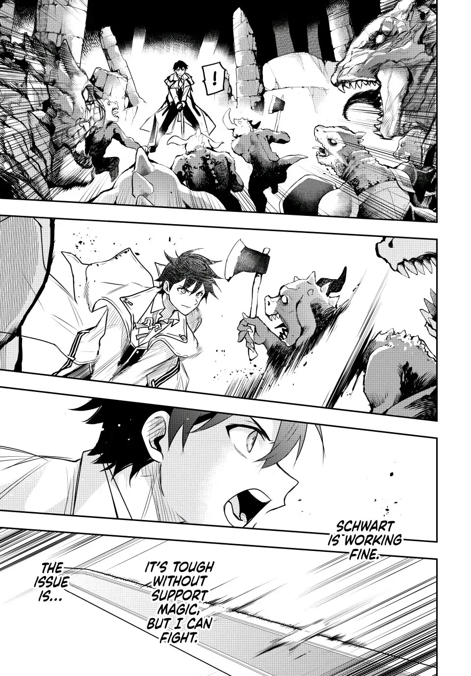 A Court Magician, Who Was Focused On Supportive Magic Because His Allies Were Too Weak, Aims To Become The Strongest After Being Banished chapter 31 page 5