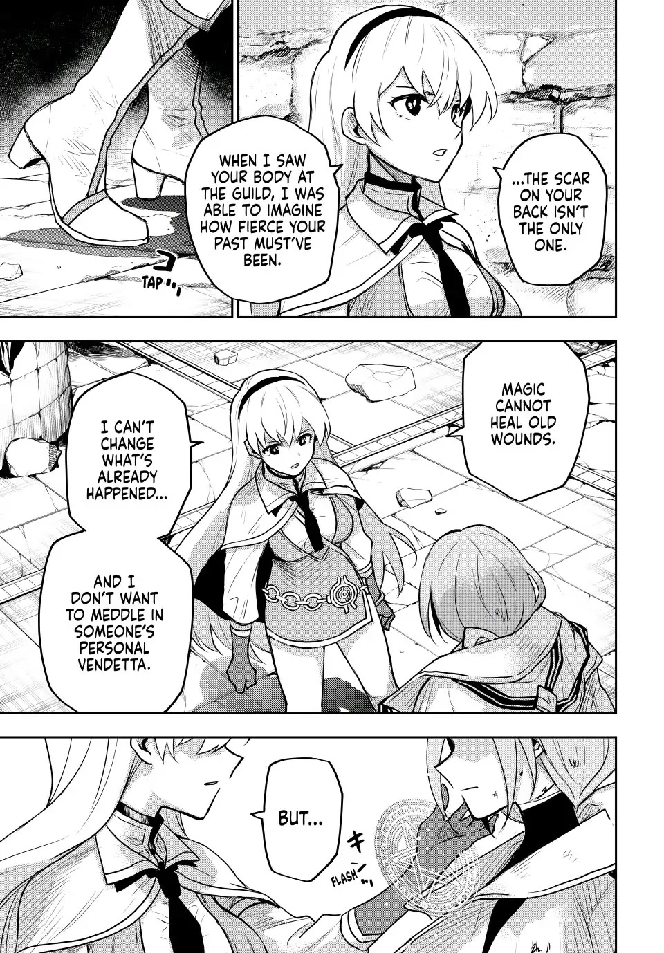 A Court Magician, Who Was Focused On Supportive Magic Because His Allies Were Too Weak, Aims To Become The Strongest After Being Banished chapter 33 page 13