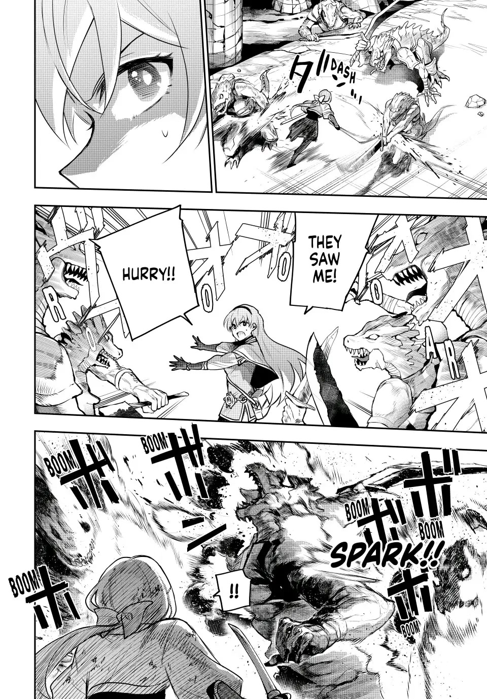 A Court Magician, Who Was Focused On Supportive Magic Because His Allies Were Too Weak, Aims To Become The Strongest After Being Banished chapter 33 page 2