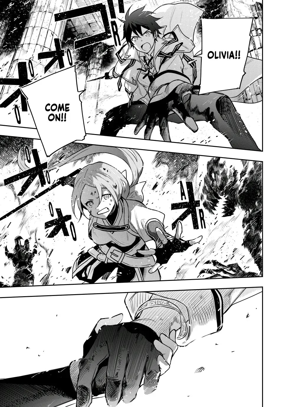 A Court Magician, Who Was Focused On Supportive Magic Because His Allies Were Too Weak, Aims To Become The Strongest After Being Banished chapter 33 page 3