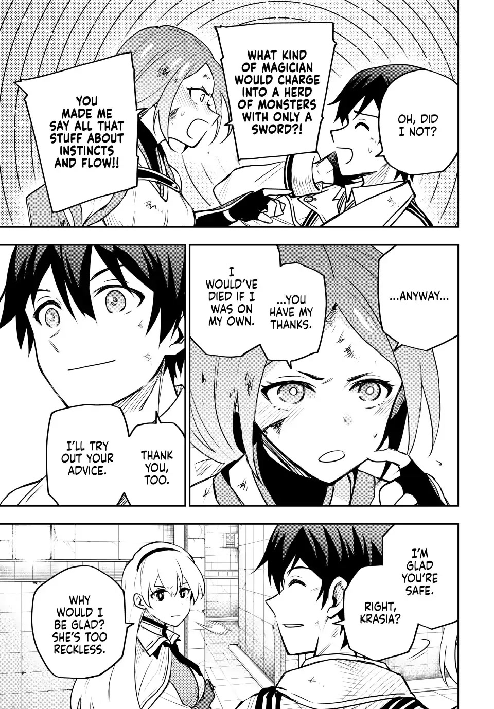 A Court Magician, Who Was Focused On Supportive Magic Because His Allies Were Too Weak, Aims To Become The Strongest After Being Banished chapter 33 page 5