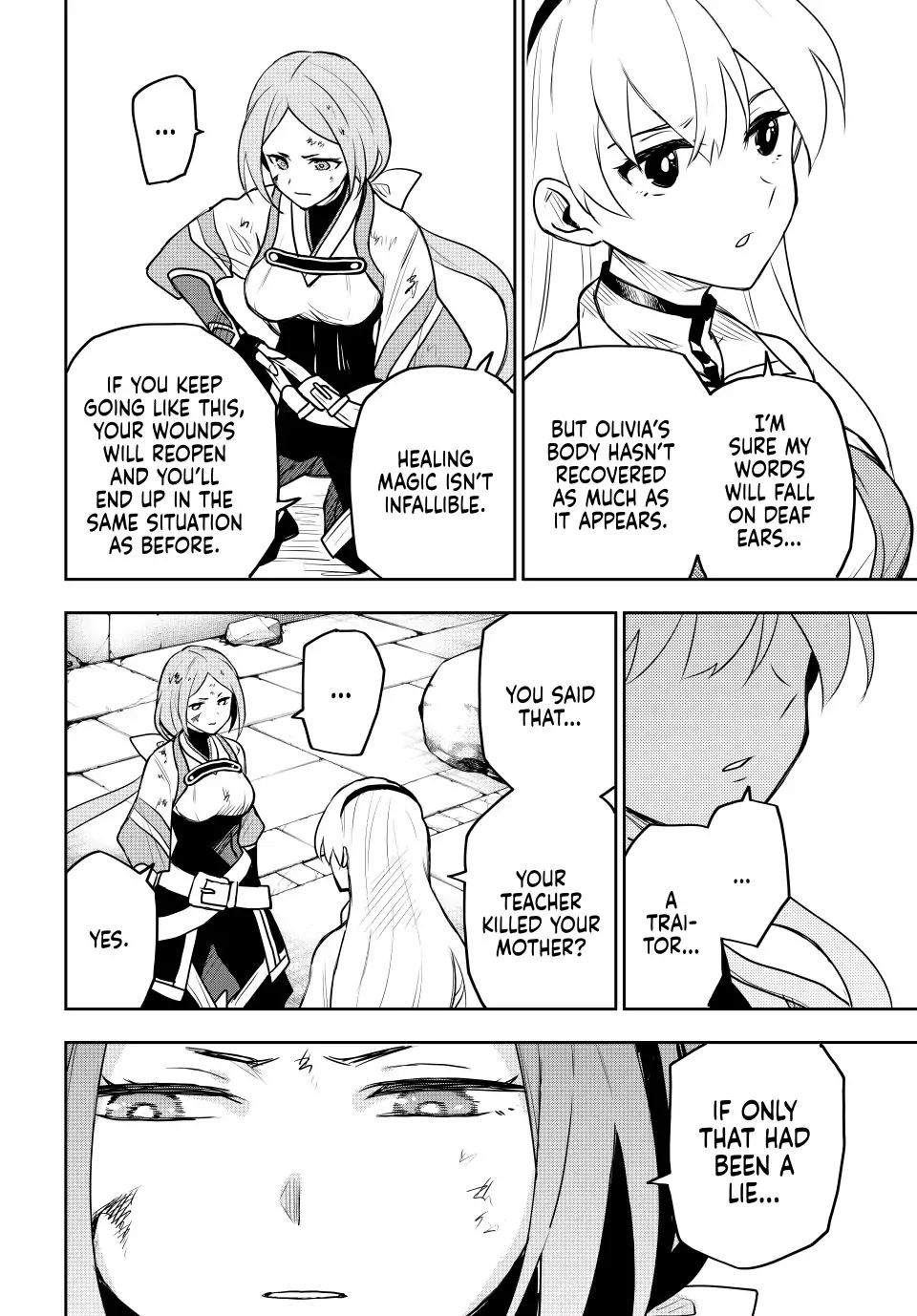 A Court Magician, Who Was Focused On Supportive Magic Because His Allies Were Too Weak, Aims To Become The Strongest After Being Banished chapter 33 page 6