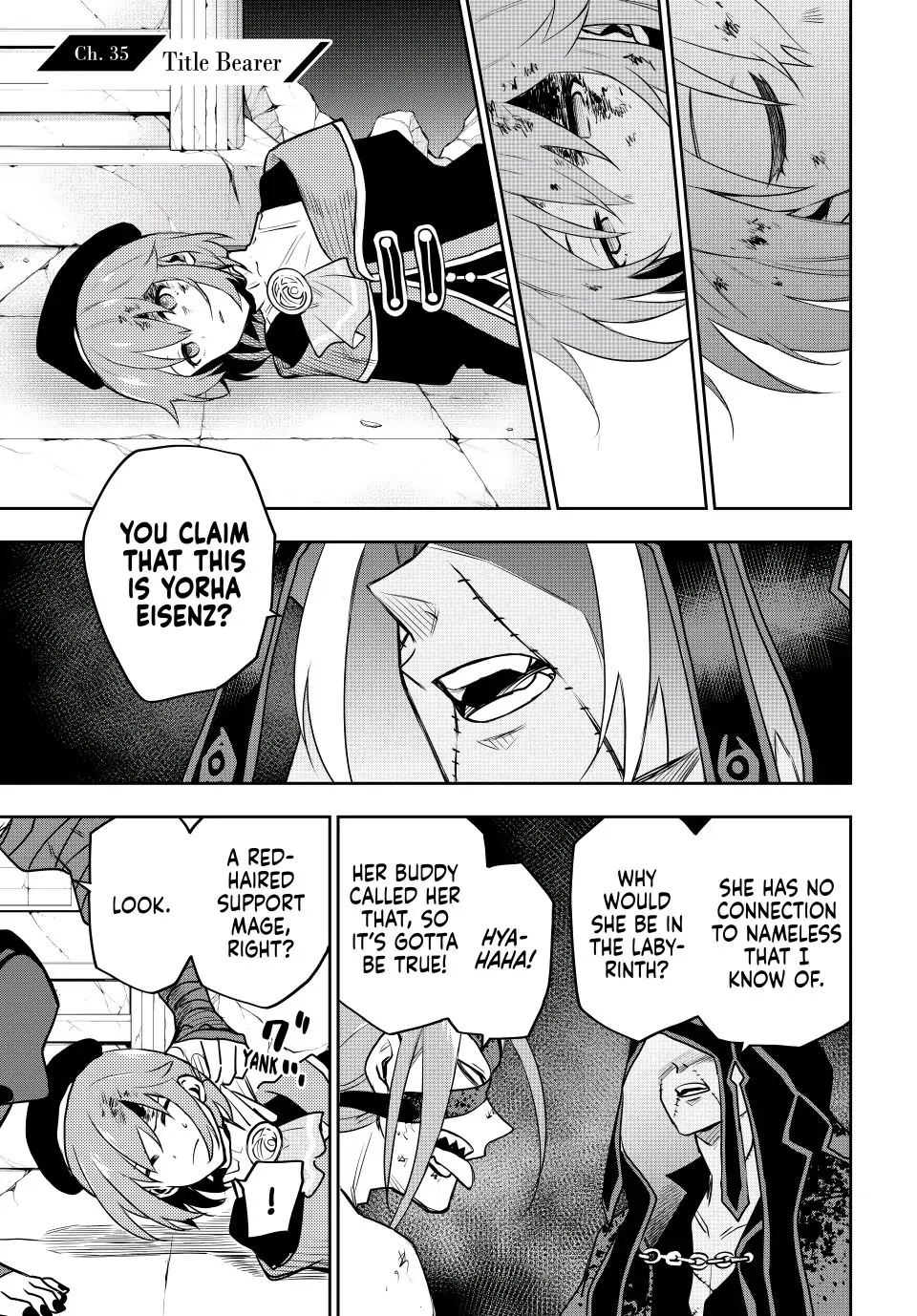 A Court Magician, Who Was Focused On Supportive Magic Because His Allies Were Too Weak, Aims To Become The Strongest After Being Banished chapter 35 page 1