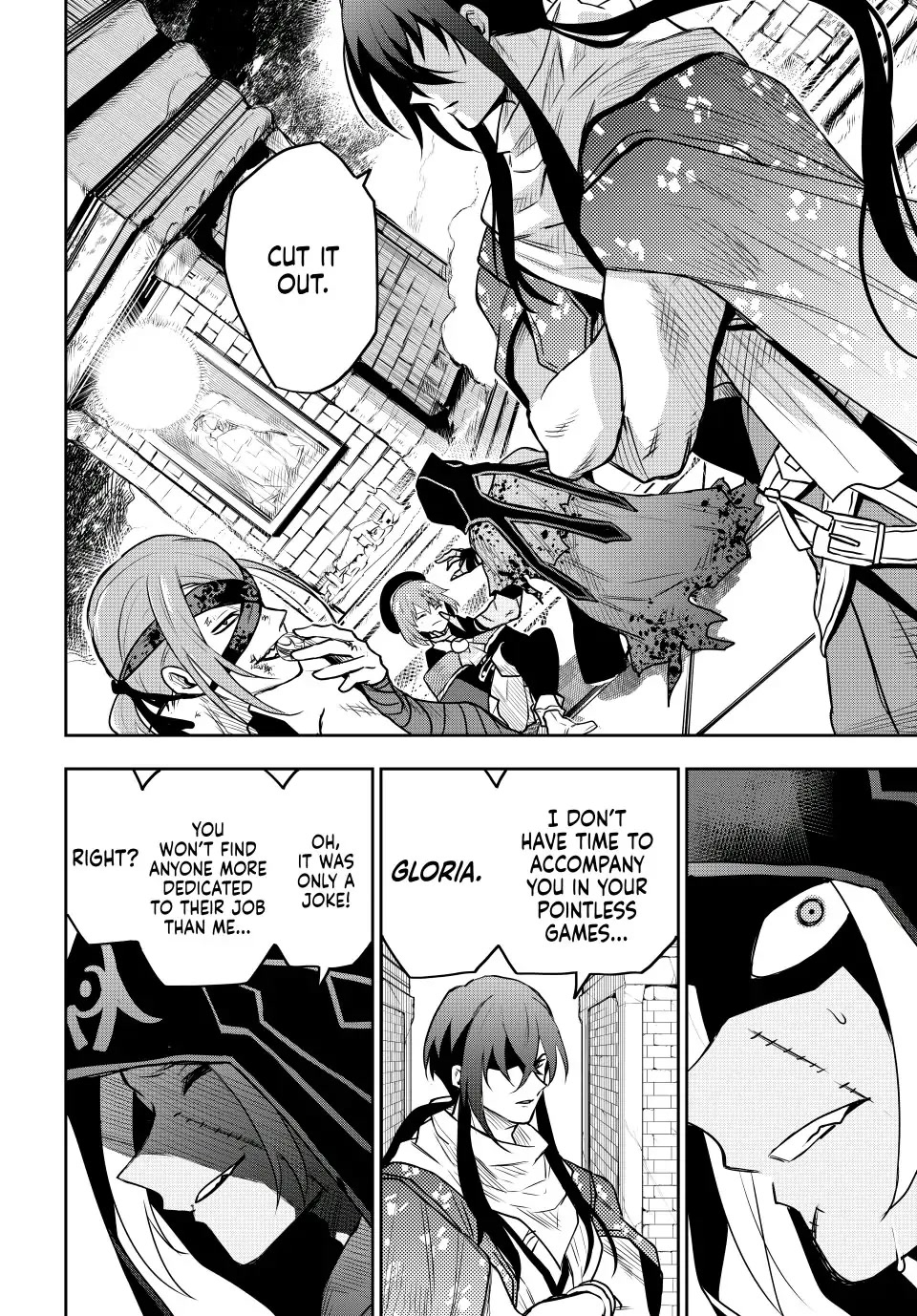 A Court Magician, Who Was Focused On Supportive Magic Because His Allies Were Too Weak, Aims To Become The Strongest After Being Banished chapter 35 page 4