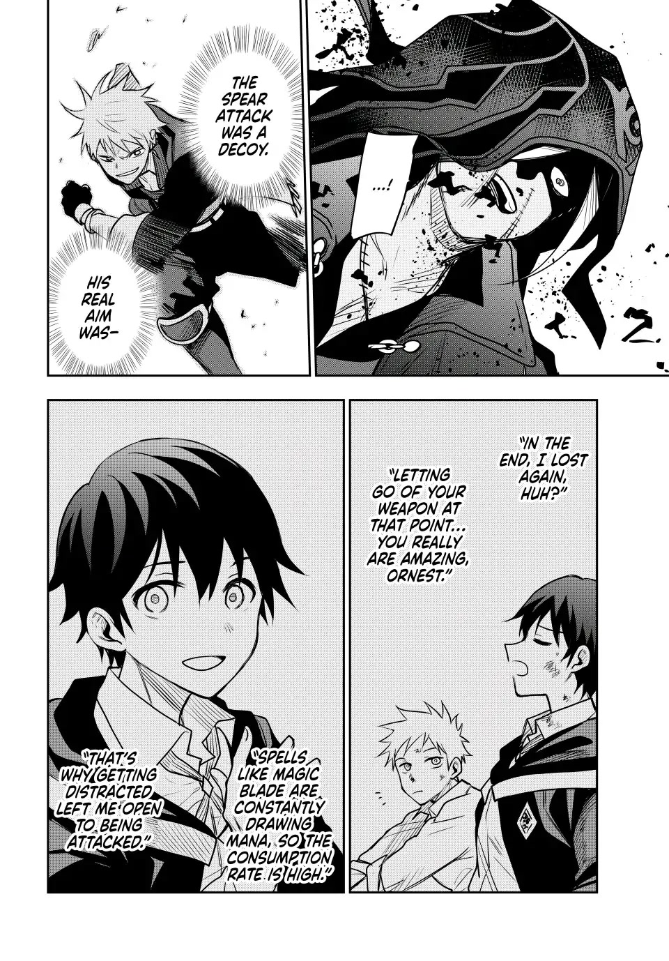 A Court Magician, Who Was Focused On Supportive Magic Because His Allies Were Too Weak, Aims To Become The Strongest After Being Banished chapter 37 page 12