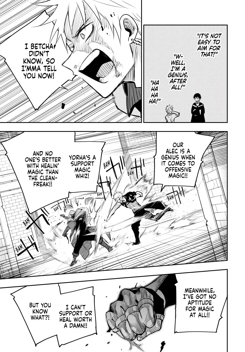 A Court Magician, Who Was Focused On Supportive Magic Because His Allies Were Too Weak, Aims To Become The Strongest After Being Banished chapter 37 page 13