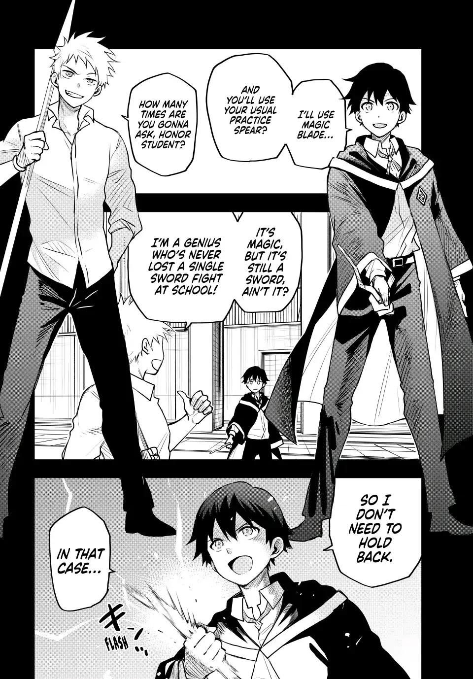 A Court Magician, Who Was Focused On Supportive Magic Because His Allies Were Too Weak, Aims To Become The Strongest After Being Banished chapter 37 page 2