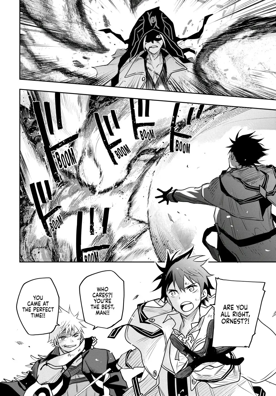 A Court Magician, Who Was Focused On Supportive Magic Because His Allies Were Too Weak, Aims To Become The Strongest After Being Banished chapter 38 page 5