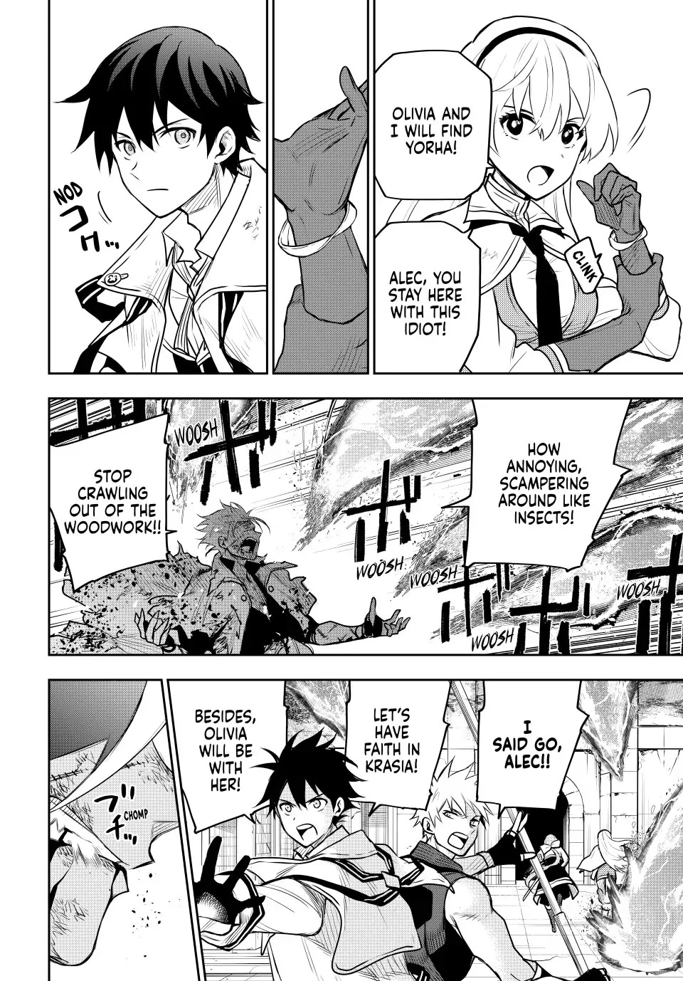 A Court Magician, Who Was Focused On Supportive Magic Because His Allies Were Too Weak, Aims To Become The Strongest After Being Banished chapter 38 page 9