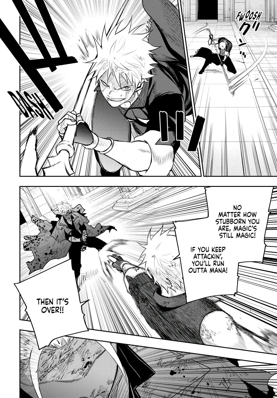 A Court Magician, Who Was Focused On Supportive Magic Because His Allies Were Too Weak, Aims To Become The Strongest After Being Banished chapter 39 page 4