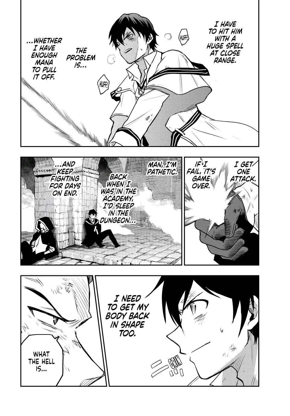 A Court Magician, Who Was Focused On Supportive Magic Because His Allies Were Too Weak, Aims To Become The Strongest After Being Banished chapter 4 page 8