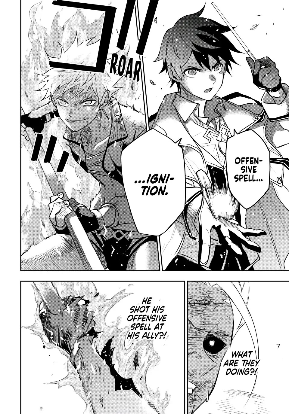 A Court Magician, Who Was Focused On Supportive Magic Because His Allies Were Too Weak, Aims To Become The Strongest After Being Banished chapter 40 page 9