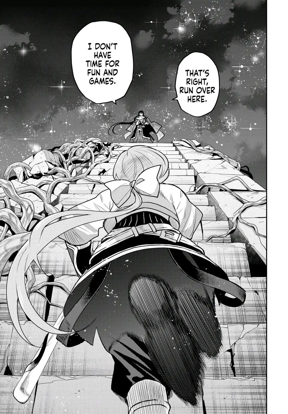 A Court Magician, Who Was Focused On Supportive Magic Because His Allies Were Too Weak, Aims To Become The Strongest After Being Banished chapter 42 page 3