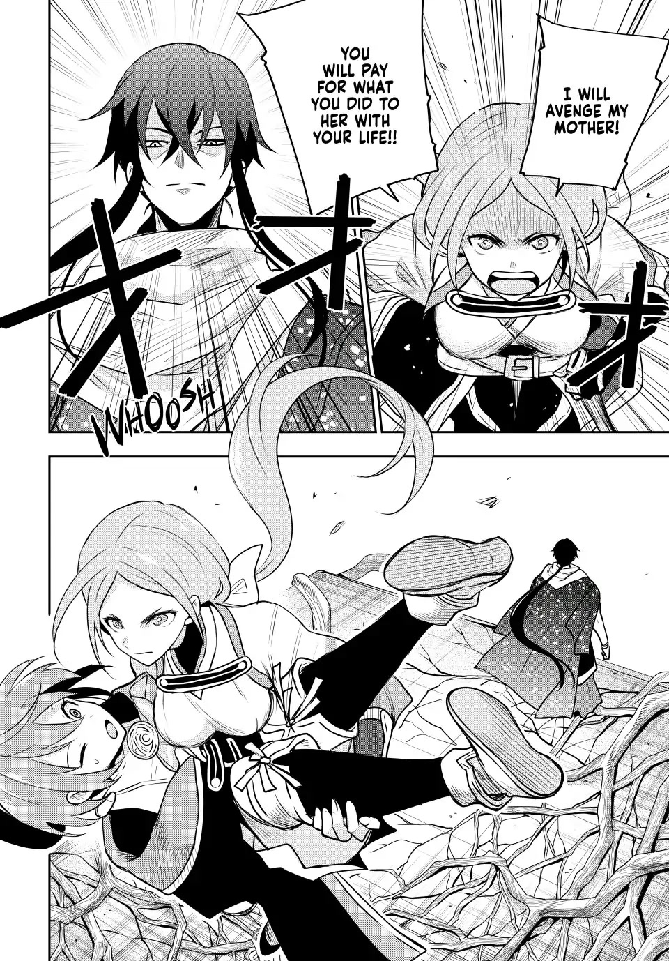 A Court Magician, Who Was Focused On Supportive Magic Because His Allies Were Too Weak, Aims To Become The Strongest After Being Banished chapter 42 page 4