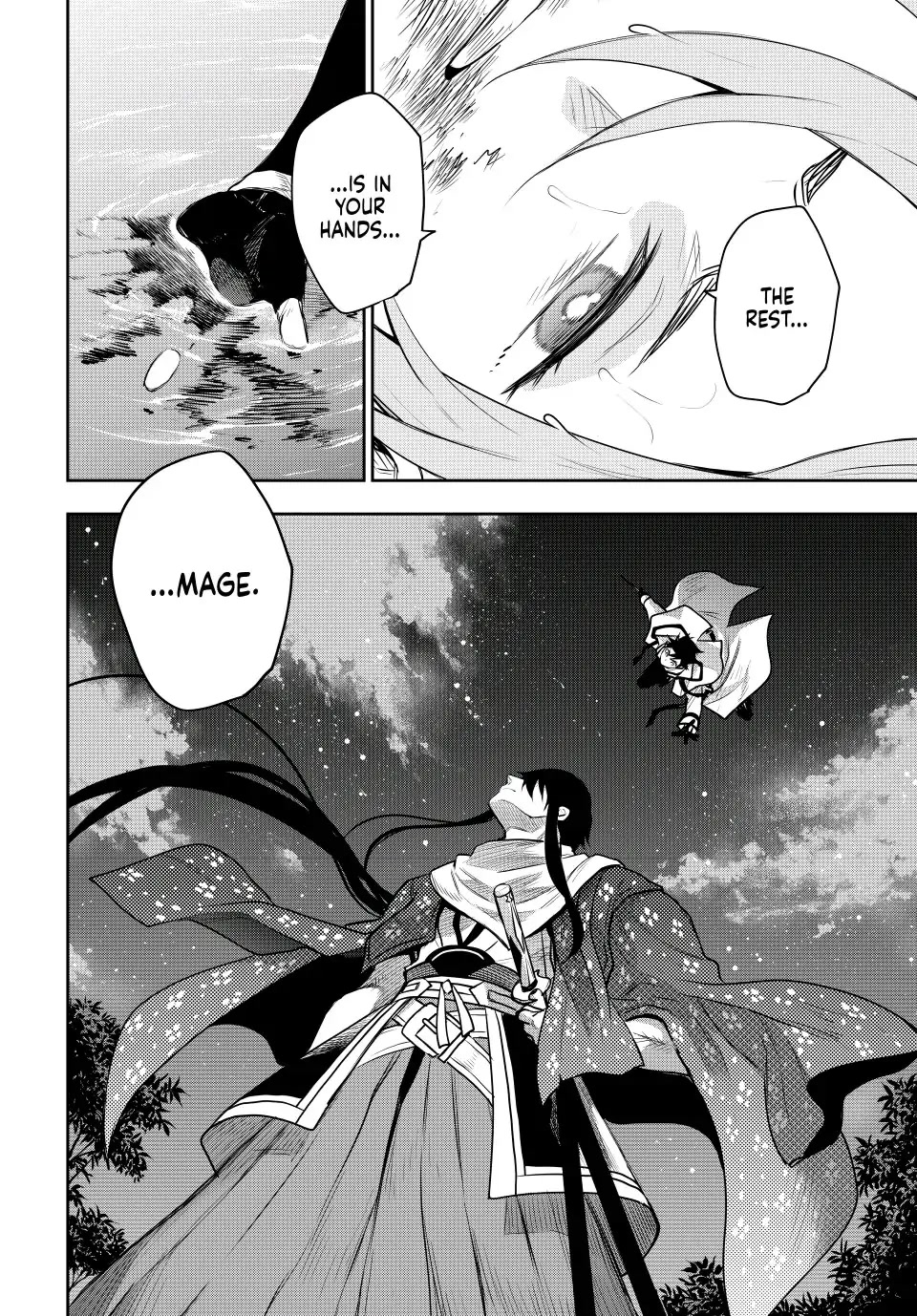 A Court Magician, Who Was Focused On Supportive Magic Because His Allies Were Too Weak, Aims To Become The Strongest After Being Banished chapter 43 page 17