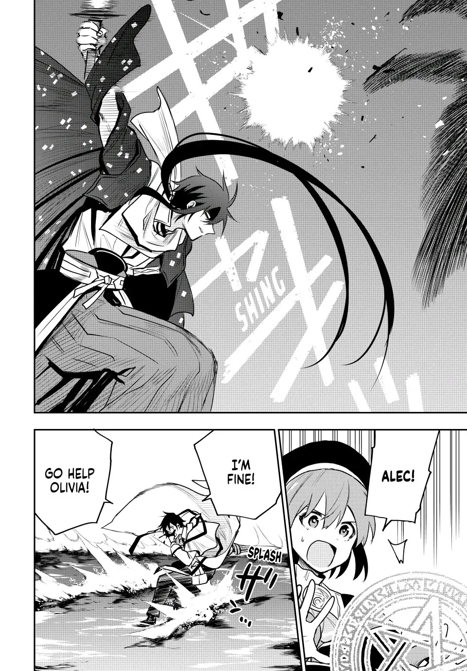 A Court Magician, Who Was Focused On Supportive Magic Because His Allies Were Too Weak, Aims To Become The Strongest After Being Banished chapter 44 page 2