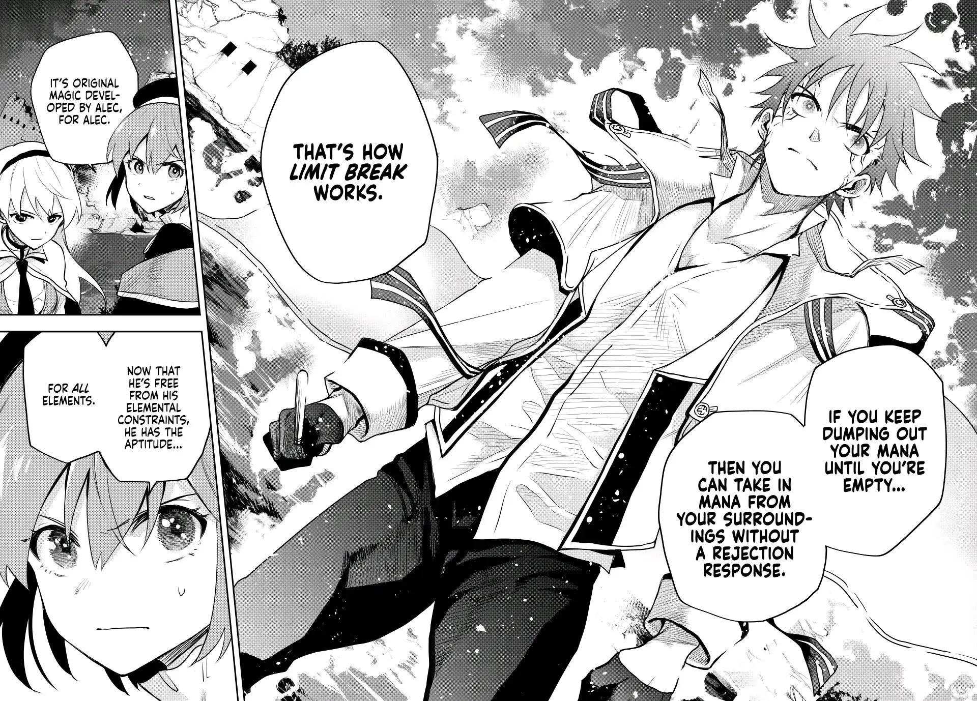 A Court Magician, Who Was Focused On Supportive Magic Because His Allies Were Too Weak, Aims To Become The Strongest After Being Banished chapter 45 page 10