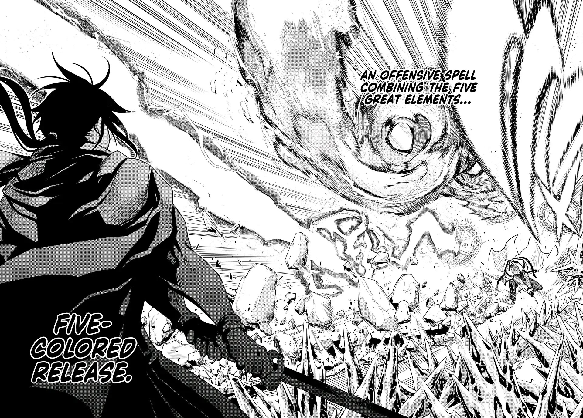 A Court Magician, Who Was Focused On Supportive Magic Because His Allies Were Too Weak, Aims To Become The Strongest After Being Banished chapter 45 page 12