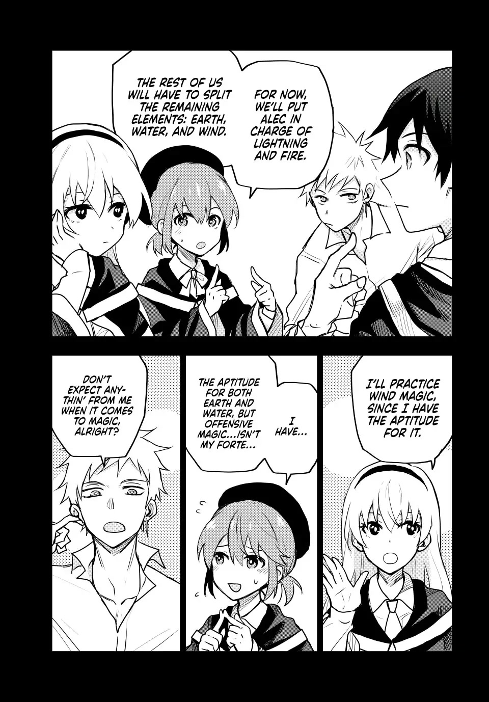 A Court Magician, Who Was Focused On Supportive Magic Because His Allies Were Too Weak, Aims To Become The Strongest After Being Banished chapter 45 page 3