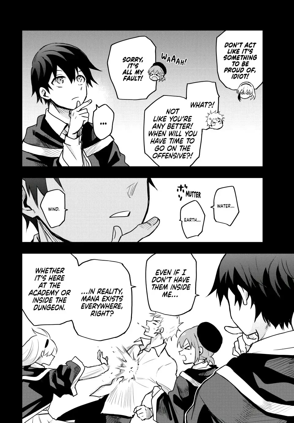 A Court Magician, Who Was Focused On Supportive Magic Because His Allies Were Too Weak, Aims To Become The Strongest After Being Banished chapter 45 page 4