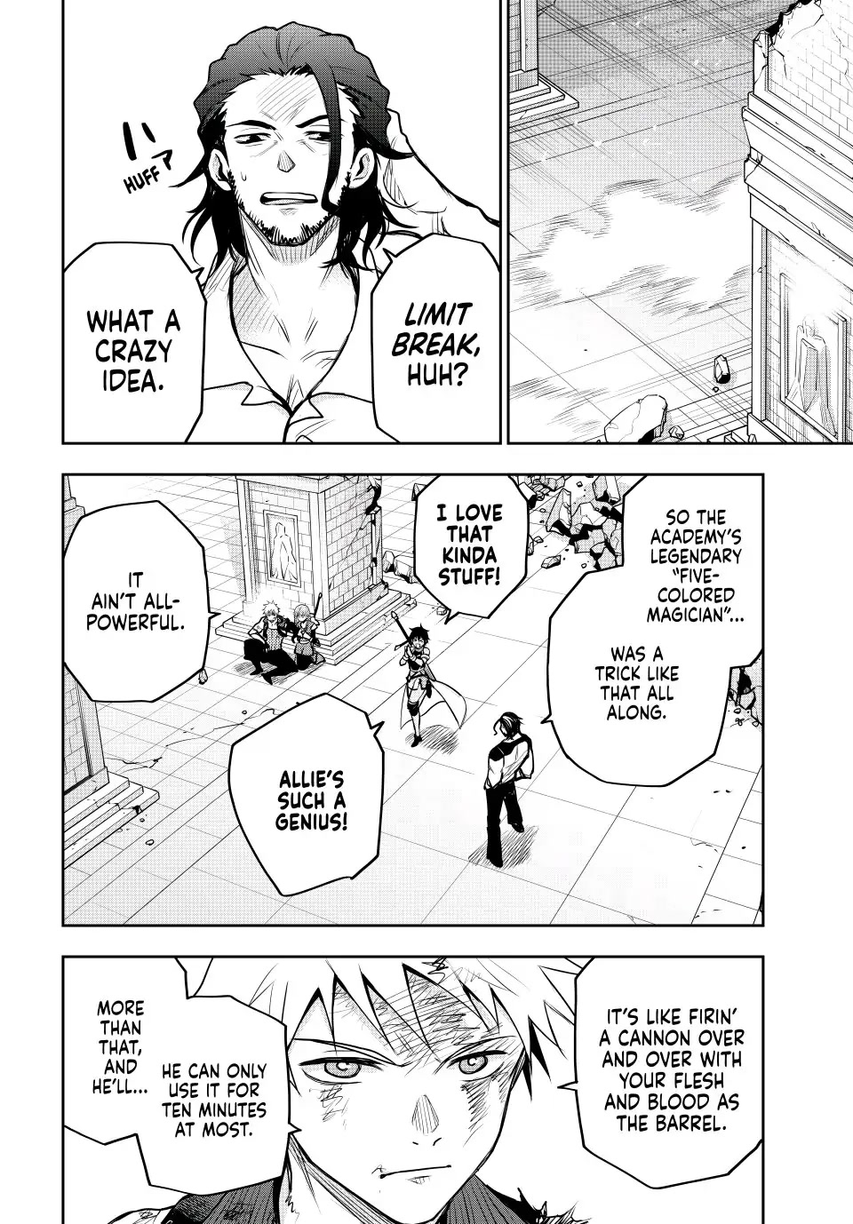 A Court Magician, Who Was Focused On Supportive Magic Because His Allies Were Too Weak, Aims To Become The Strongest After Being Banished chapter 46 page 11