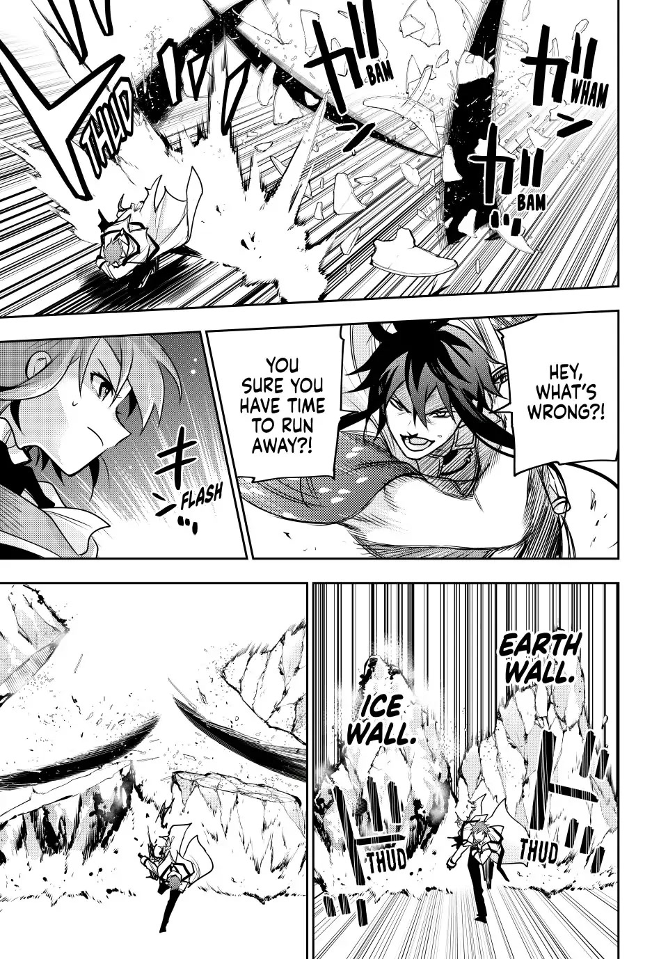 A Court Magician, Who Was Focused On Supportive Magic Because His Allies Were Too Weak, Aims To Become The Strongest After Being Banished chapter 46 page 18