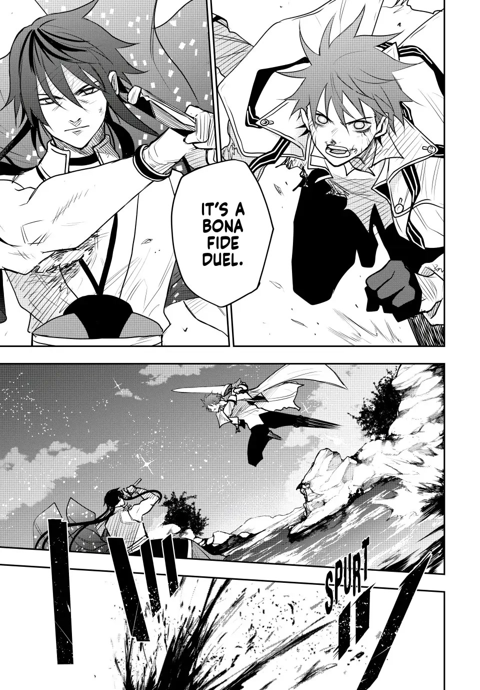 A Court Magician, Who Was Focused On Supportive Magic Because His Allies Were Too Weak, Aims To Become The Strongest After Being Banished chapter 47 page 13