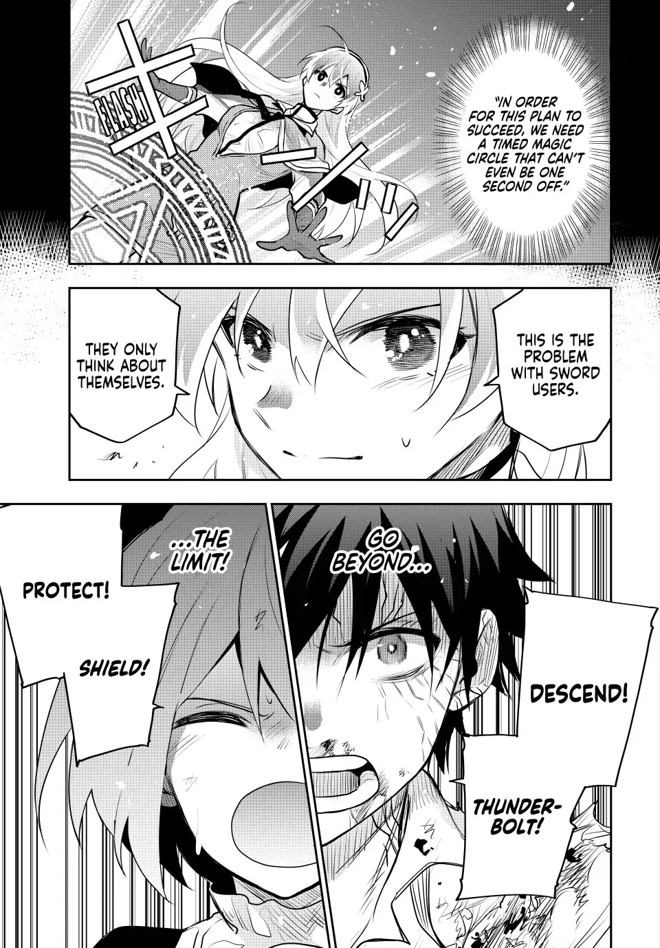 A Court Magician, Who Was Focused On Supportive Magic Because His Allies Were Too Weak, Aims To Become The Strongest After Being Banished chapter 49 page 9