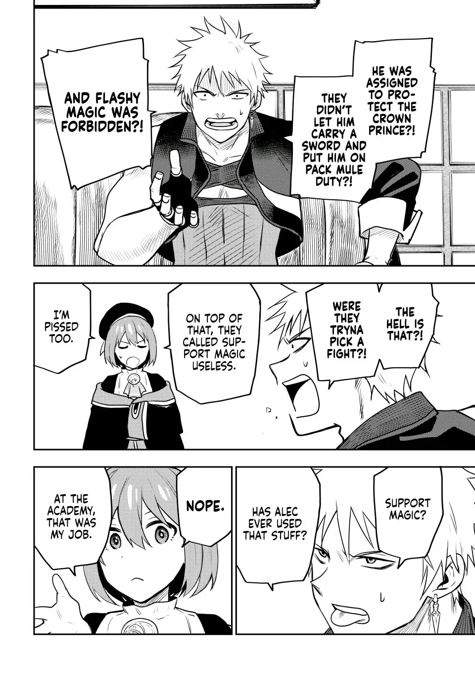 A Court Magician, Who Was Focused On Supportive Magic Because His Allies Were Too Weak, Aims To Become The Strongest After Being Banished chapter 5 page 10