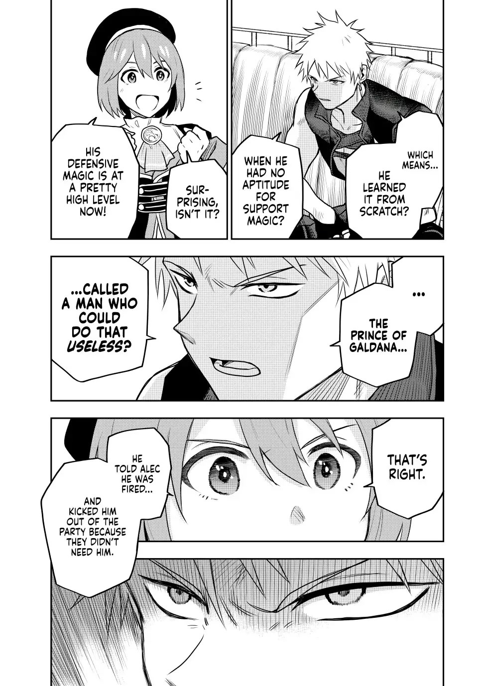 A Court Magician, Who Was Focused On Supportive Magic Because His Allies Were Too Weak, Aims To Become The Strongest After Being Banished chapter 5 page 11