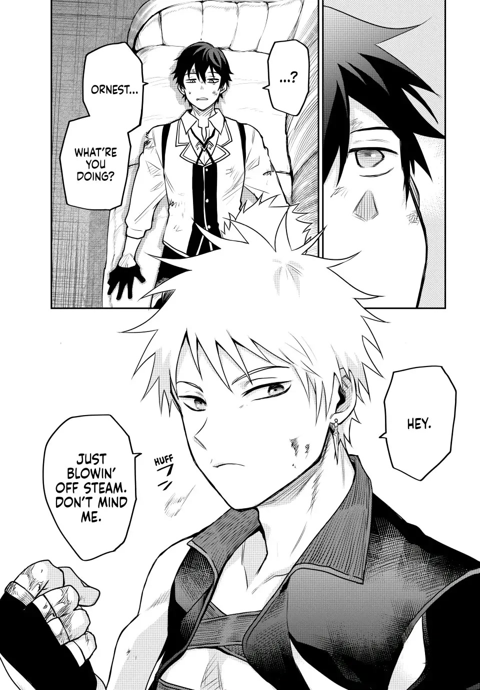 A Court Magician, Who Was Focused On Supportive Magic Because His Allies Were Too Weak, Aims To Become The Strongest After Being Banished chapter 5 page 13