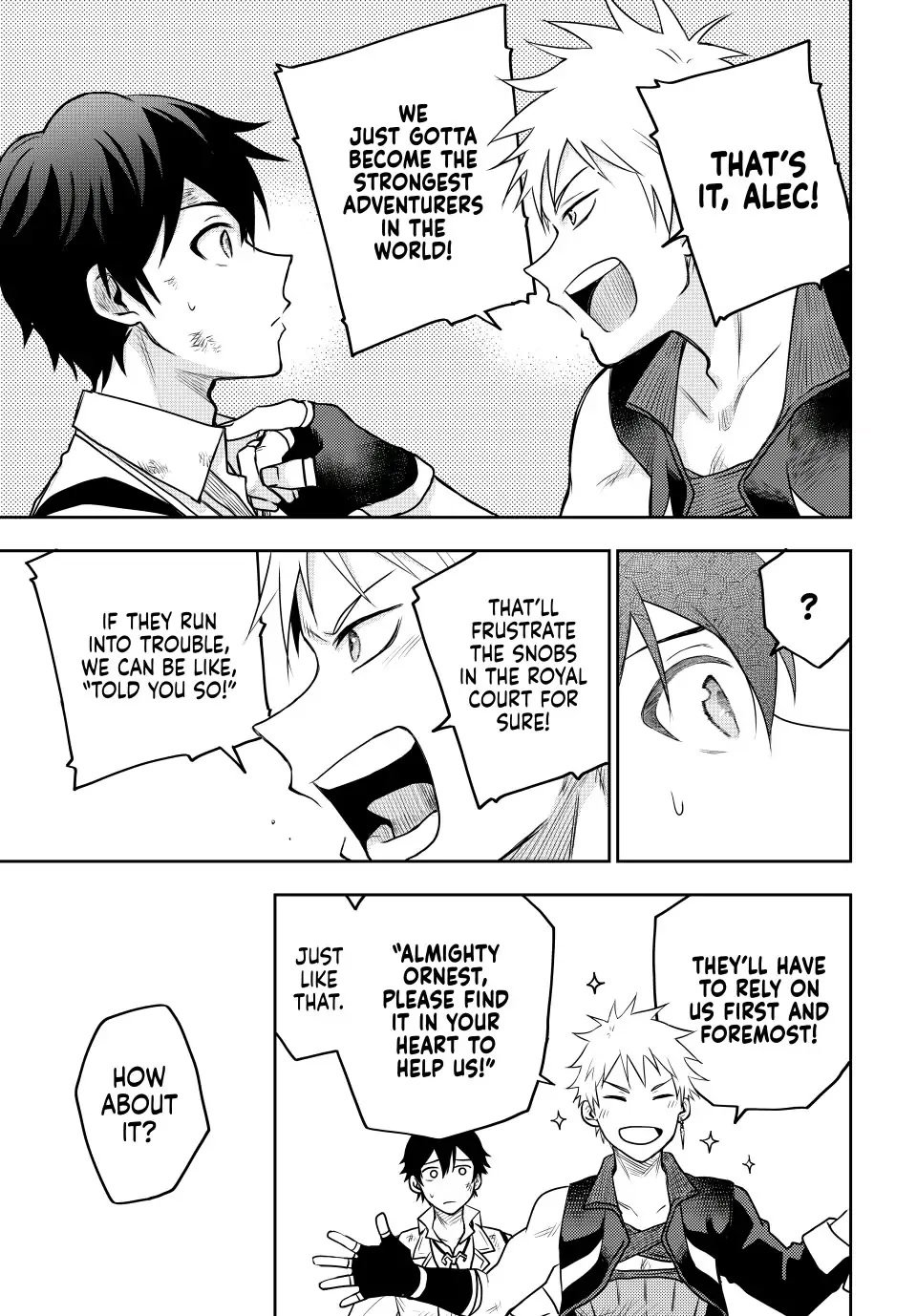 A Court Magician, Who Was Focused On Supportive Magic Because His Allies Were Too Weak, Aims To Become The Strongest After Being Banished chapter 5 page 17