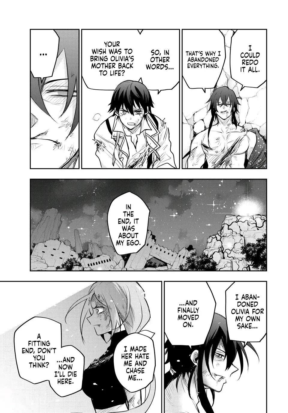 A Court Magician, Who Was Focused On Supportive Magic Because His Allies Were Too Weak, Aims To Become The Strongest After Being Banished chapter 50 page 15