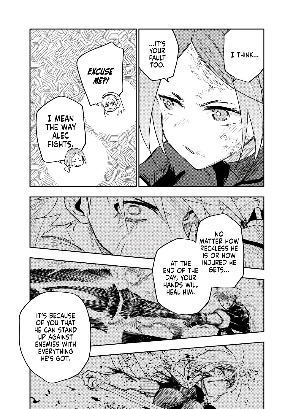 A Court Magician, Who Was Focused On Supportive Magic Because His Allies Were Too Weak, Aims To Become The Strongest After Being Banished chapter 51 page 11