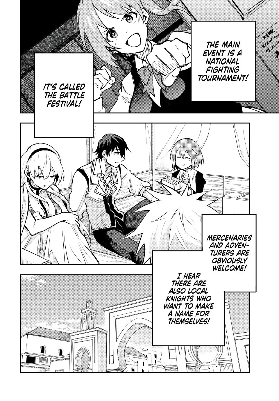 A Court Magician, Who Was Focused On Supportive Magic Because His Allies Were Too Weak, Aims To Become The Strongest After Being Banished chapter 52 page 16