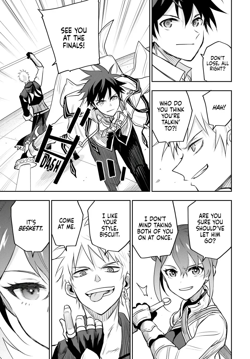 A Court Magician, Who Was Focused On Supportive Magic Because His Allies Were Too Weak, Aims To Become The Strongest After Being Banished chapter 54 page 16