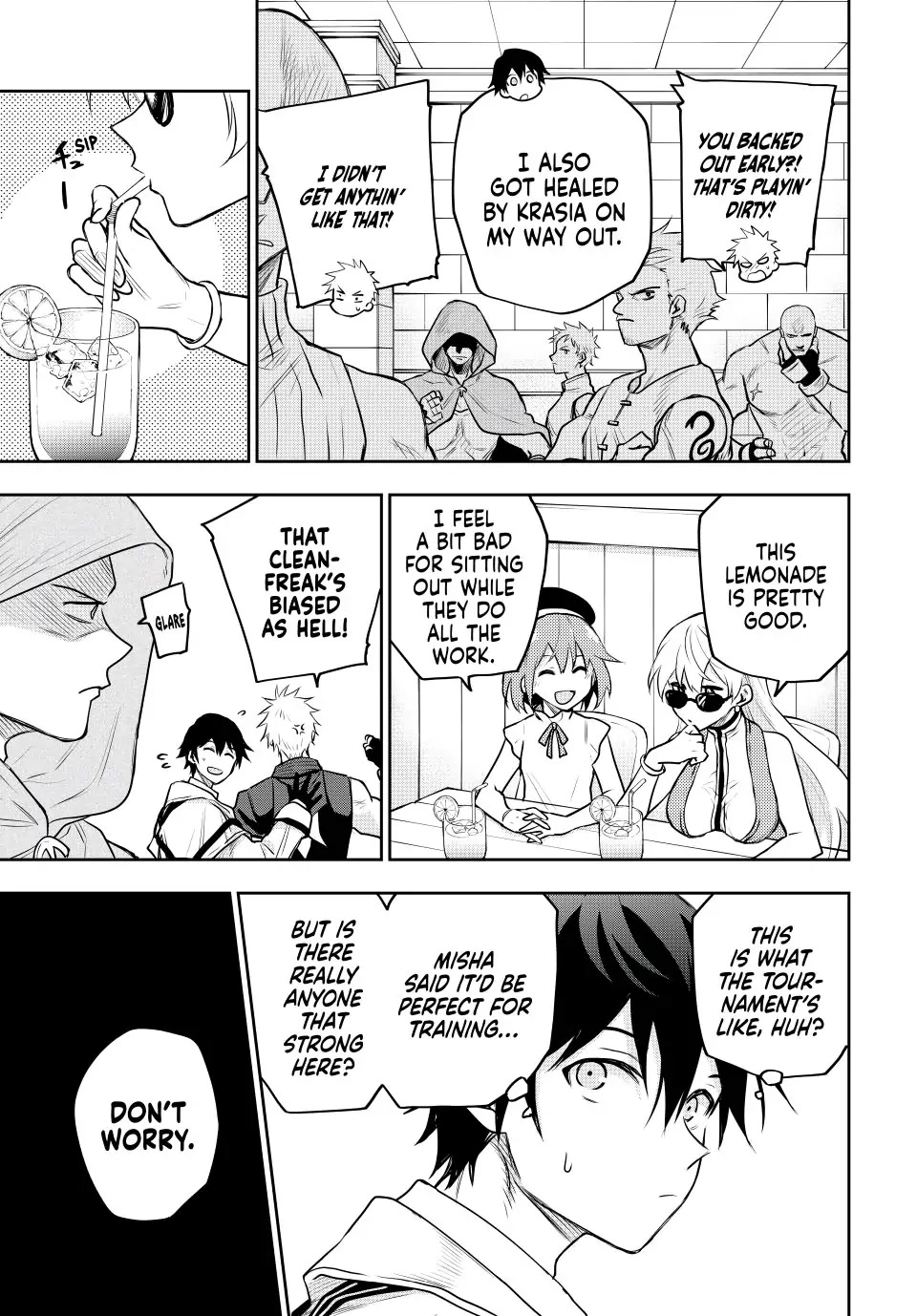 A Court Magician, Who Was Focused On Supportive Magic Because His Allies Were Too Weak, Aims To Become The Strongest After Being Banished chapter 54 page 3