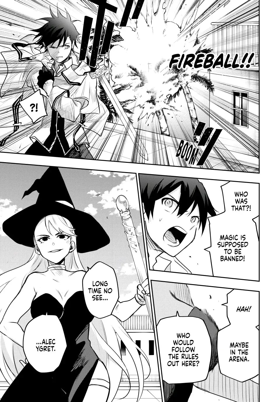 A Court Magician, Who Was Focused On Supportive Magic Because His Allies Were Too Weak, Aims To Become The Strongest After Being Banished chapter 55 page 17