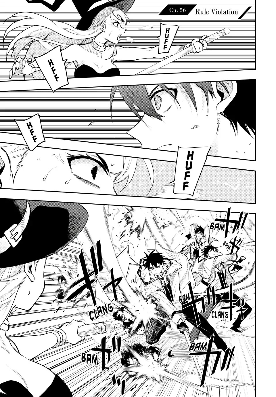 A Court Magician, Who Was Focused On Supportive Magic Because His Allies Were Too Weak, Aims To Become The Strongest After Being Banished chapter 56 page 1