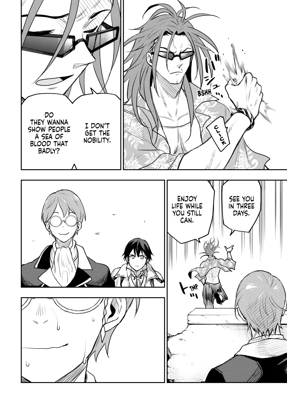 A Court Magician, Who Was Focused On Supportive Magic Because His Allies Were Too Weak, Aims To Become The Strongest After Being Banished chapter 56 page 16