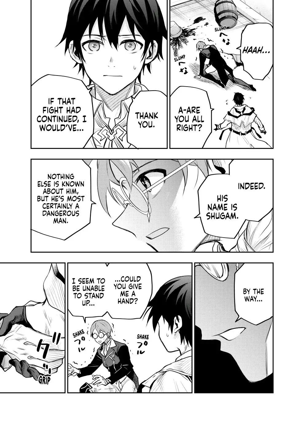 A Court Magician, Who Was Focused On Supportive Magic Because His Allies Were Too Weak, Aims To Become The Strongest After Being Banished chapter 56 page 17